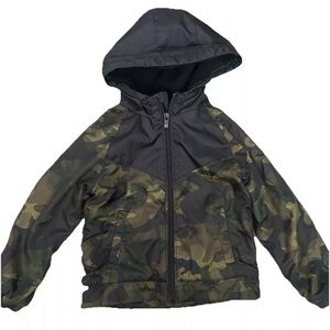 Nike Toddler Camo Fleece Lined Wind Breaker Size 3T